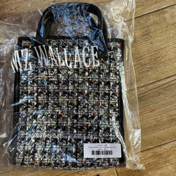 MZ Wallace Metro Mini Box Tote XS Color: Boucle $295 - Picture 6 of 7